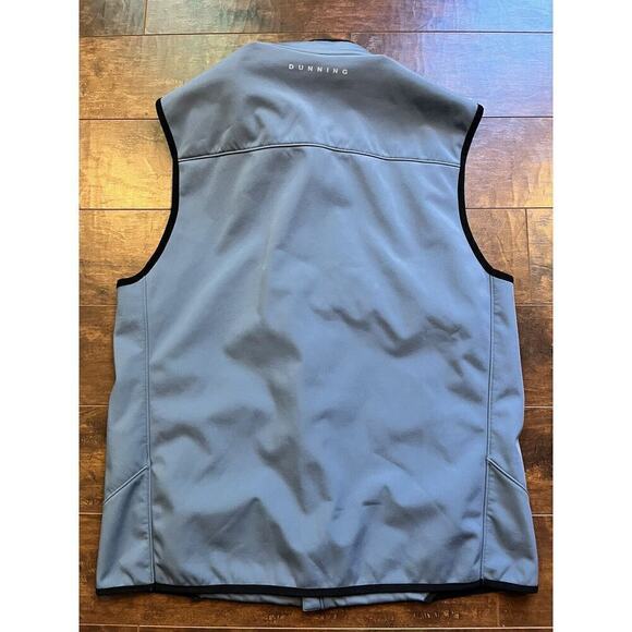 Dunning Golf Men's Full Zip Golf Foden Bonded Vest Jacket Mens Size M - Picture 5 of 6